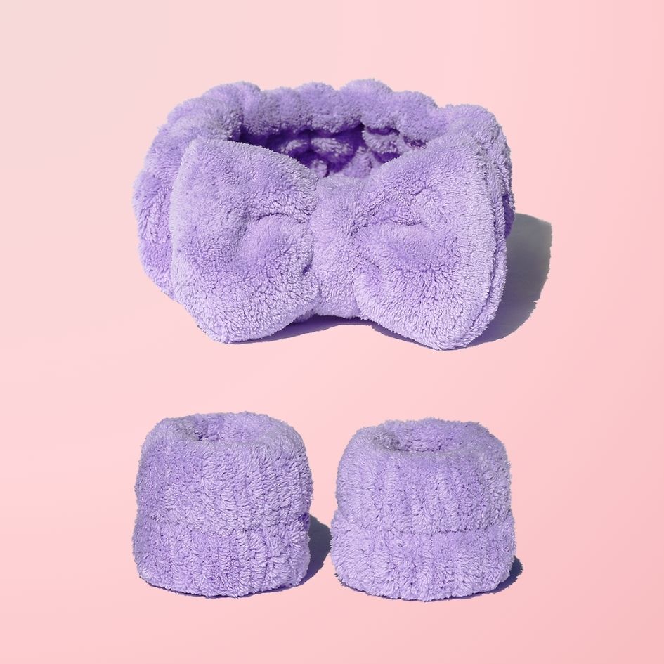 “Let It Drip” Set – Microfiber Headband + Wristbands