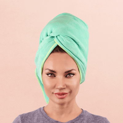 Ultra-Absorbent Microfiber Hair Towel – Soft & Frizz-Reducing